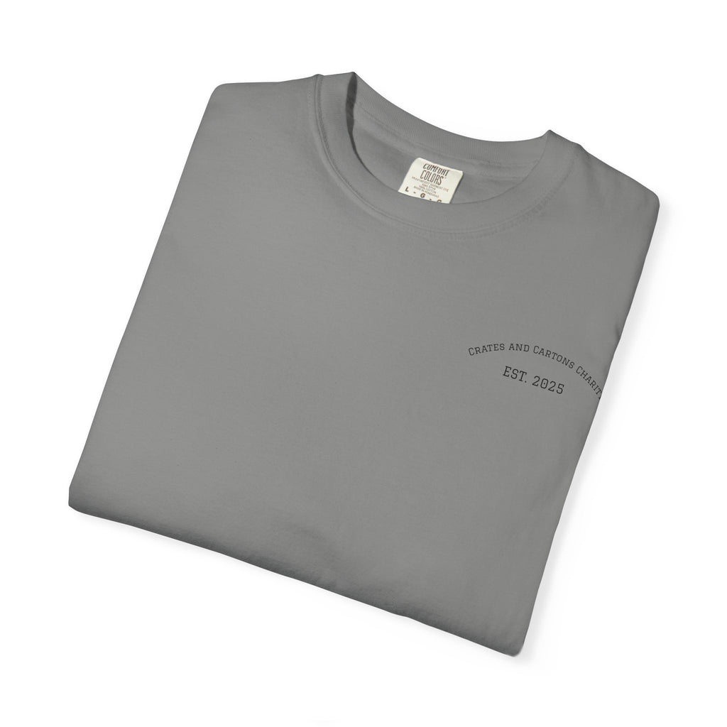Crates and Cartons Support a Homeless Veteran T-shirt