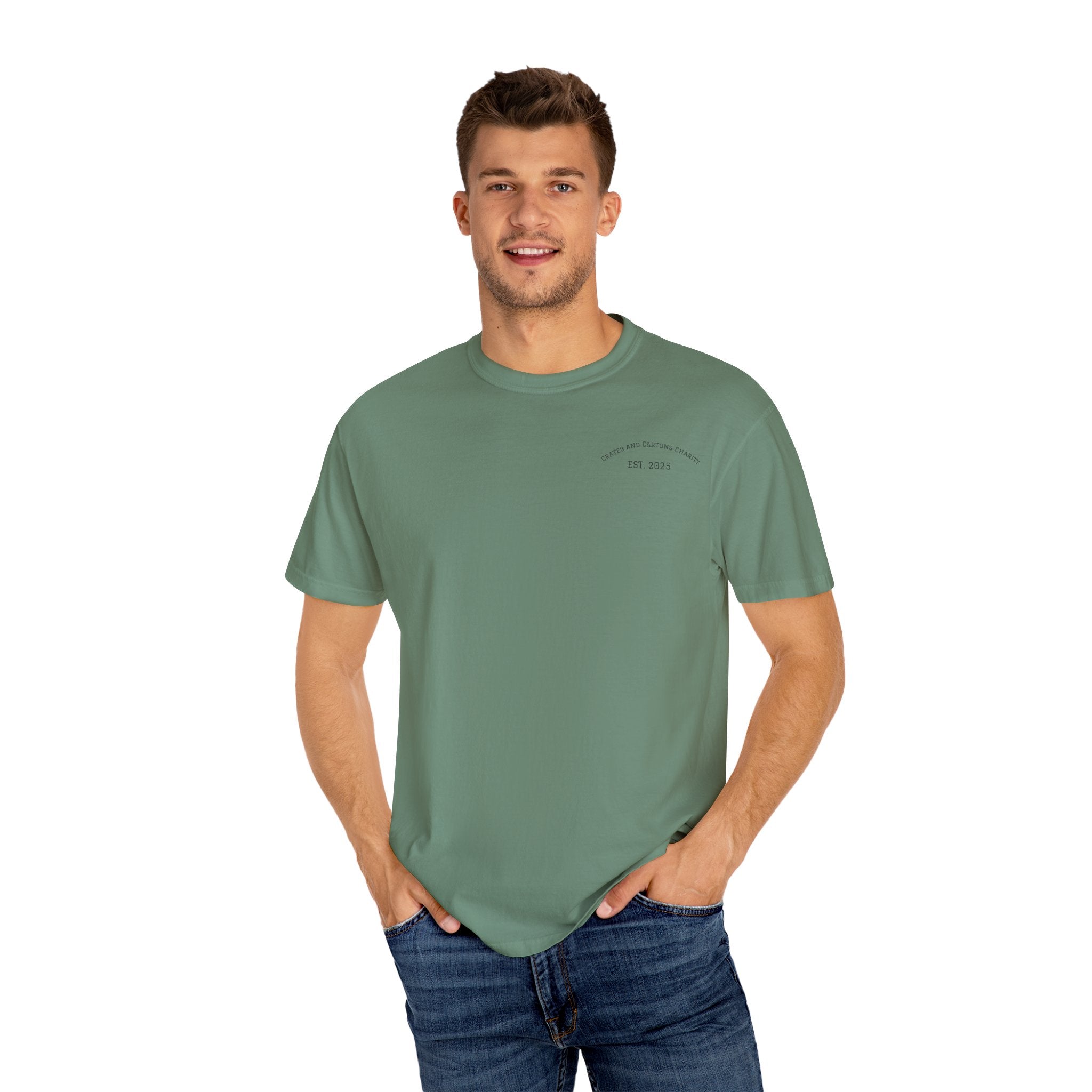 Crates and Cartons Support a Homeless Veteran T-shirt