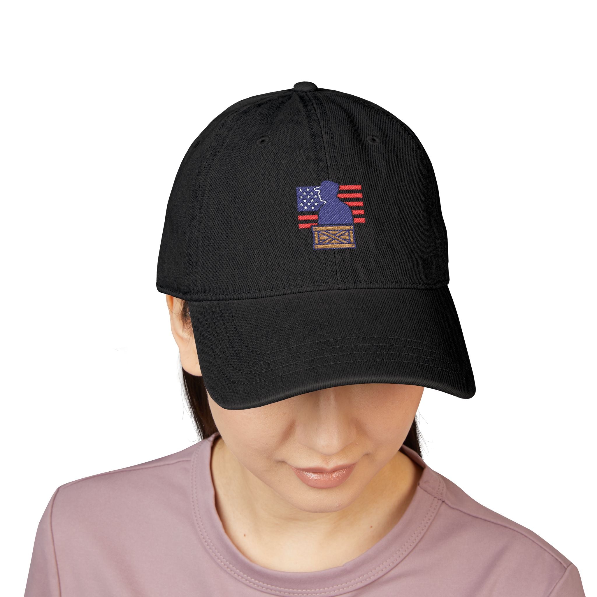 Support Veterans, Embroidered Cap, Gift for Veteran Supporters