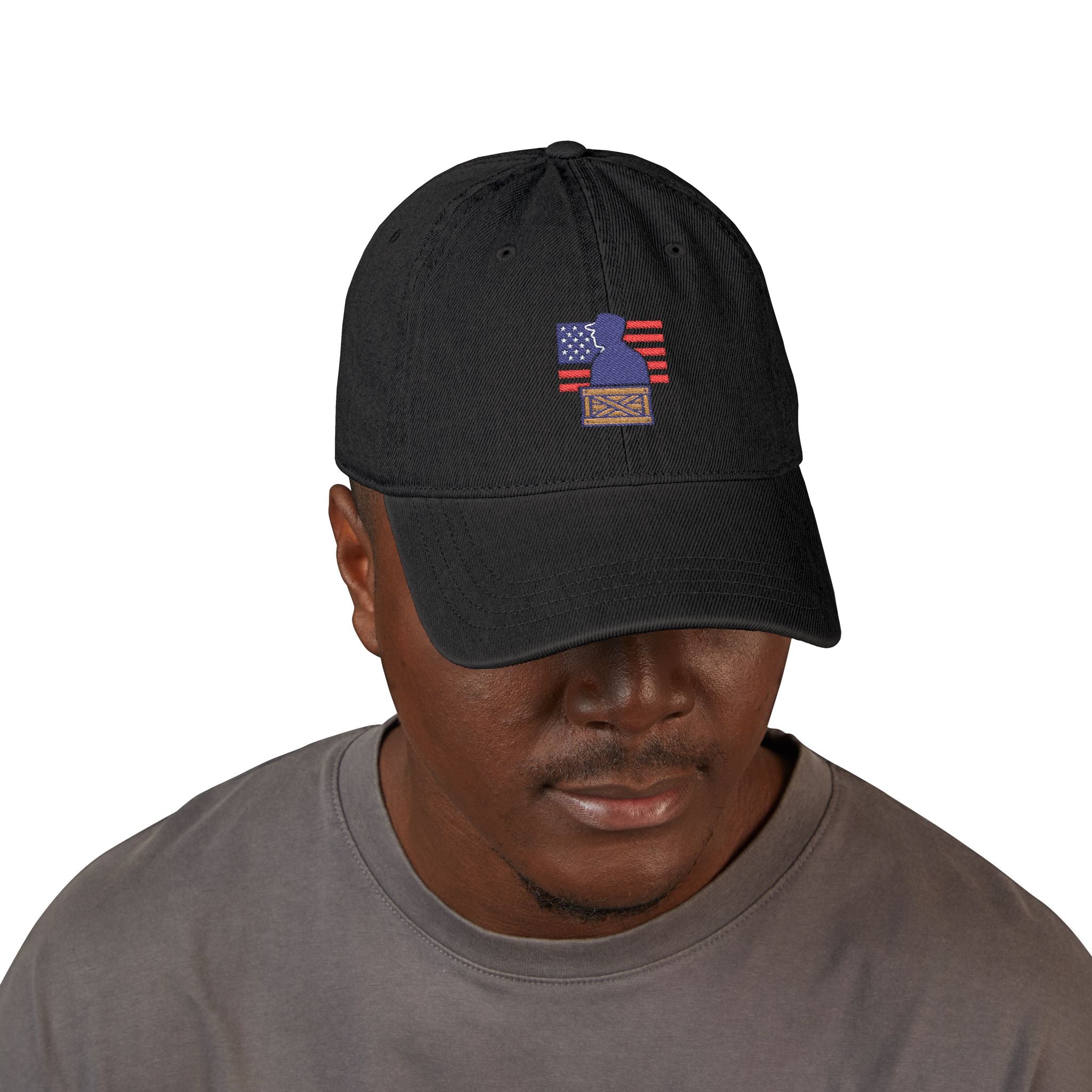 Support Veterans, Embroidered Cap, Gift for Veteran Supporters