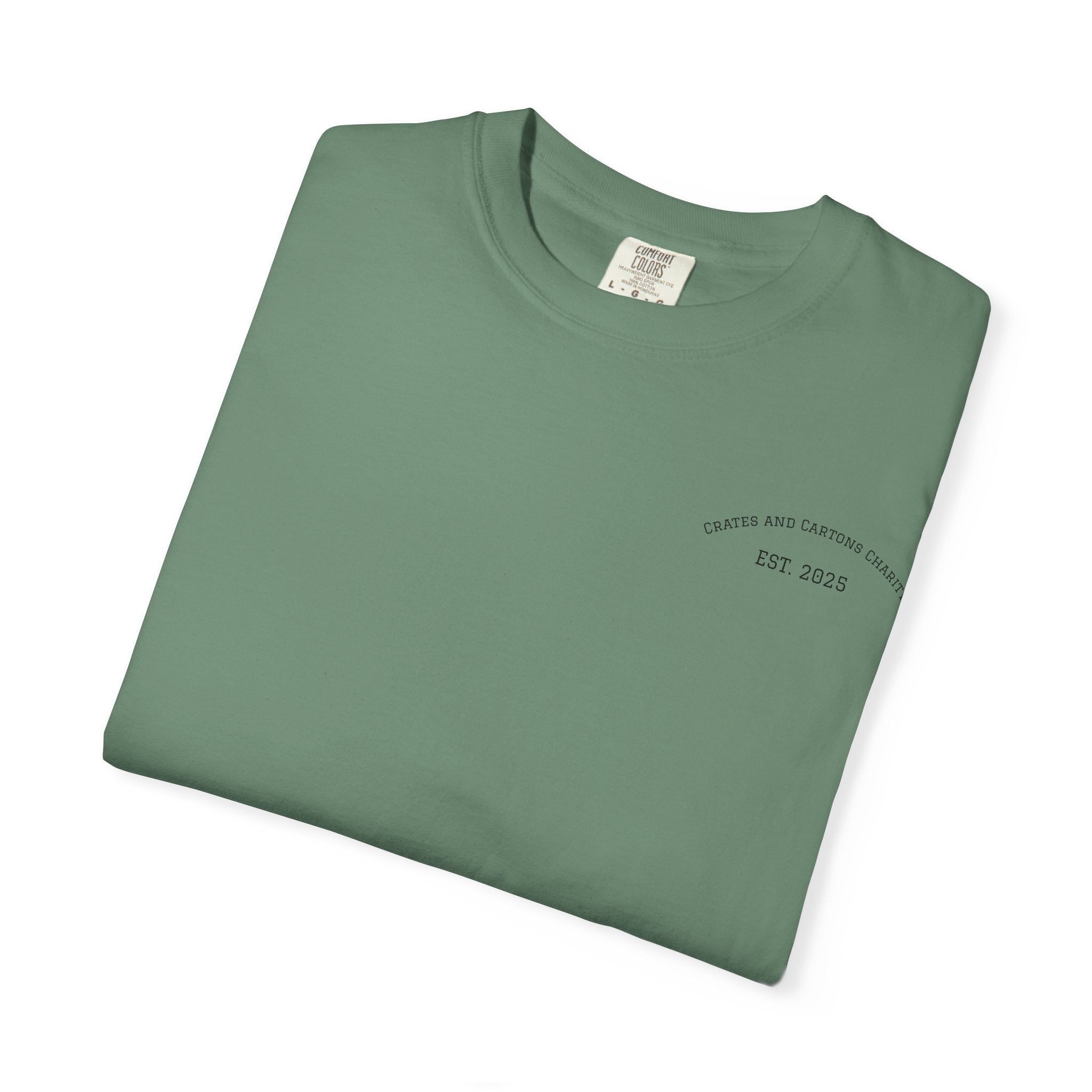 Crates and Cartons Support a Homeless Veteran T-shirt