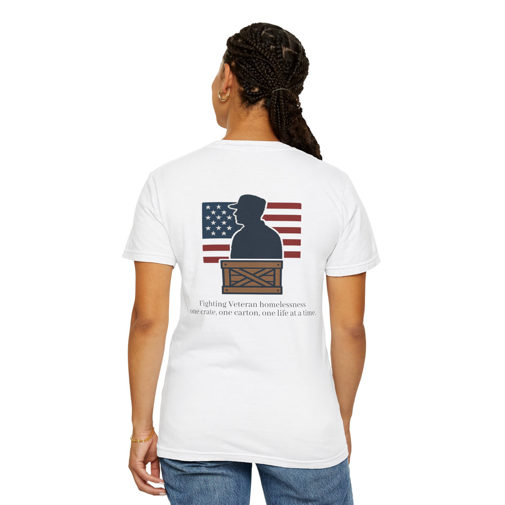Crates and Cartons Support a Homeless Veteran T-shirt
