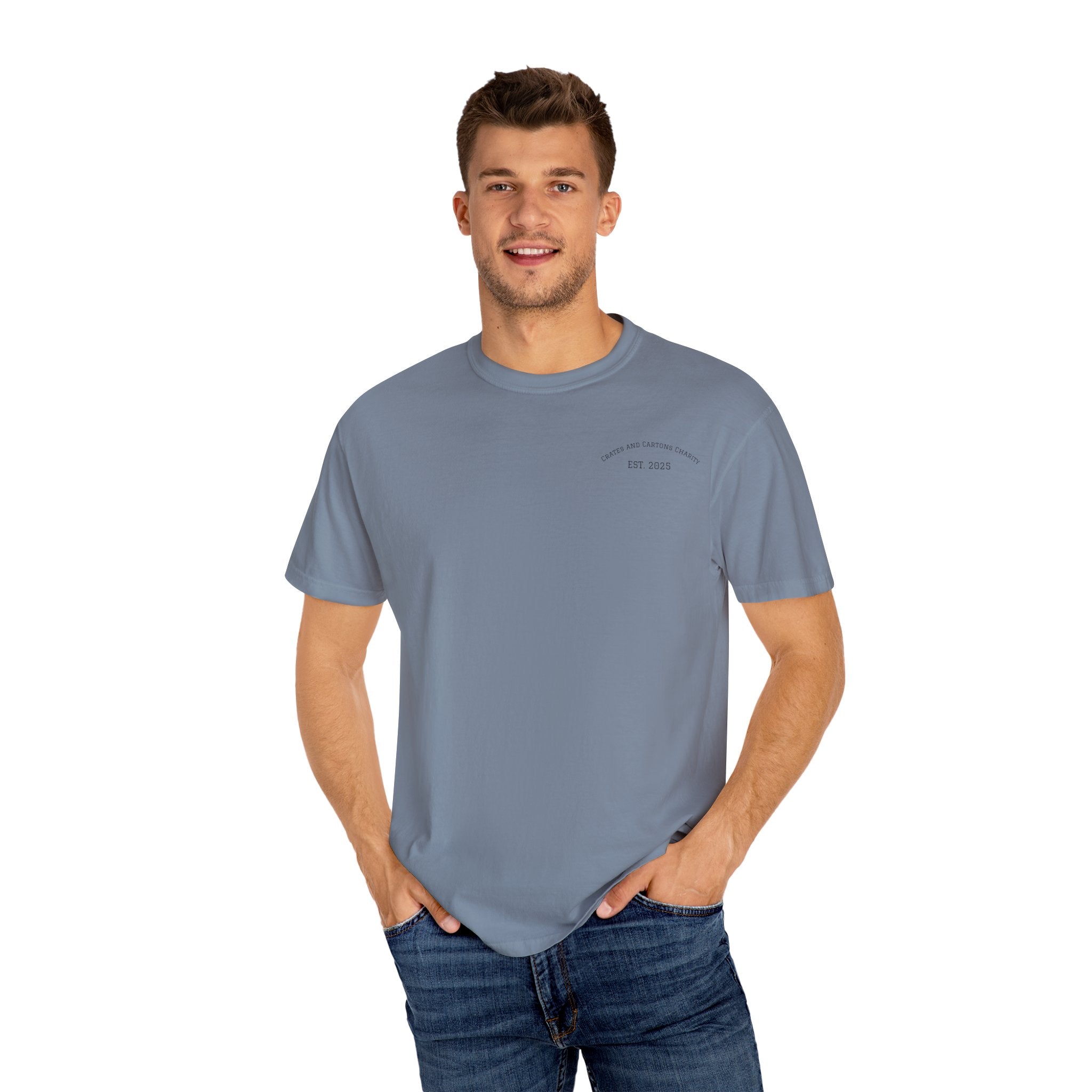 Crates and Cartons Support a Homeless Veteran T-shirt