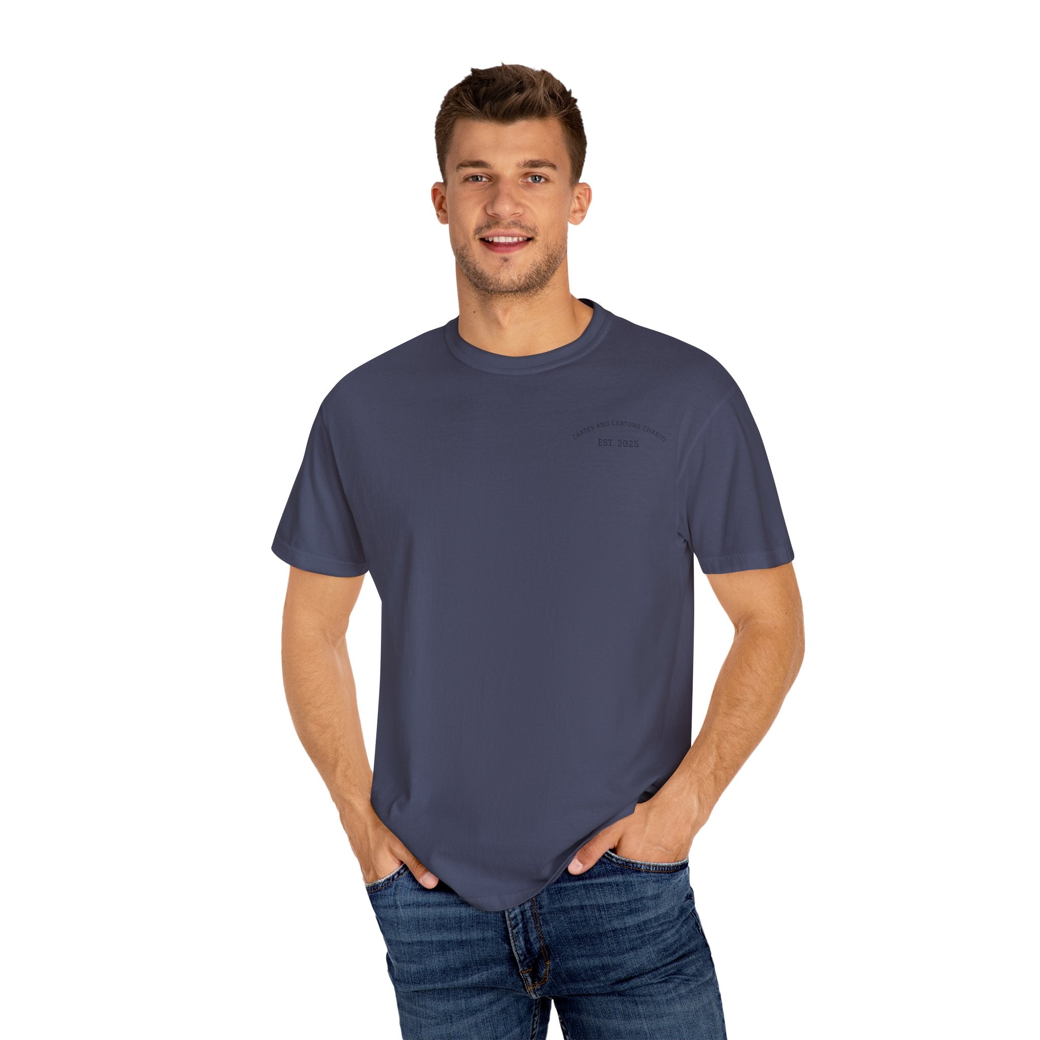 Crates and Cartons Support a Homeless Veteran T-shirt