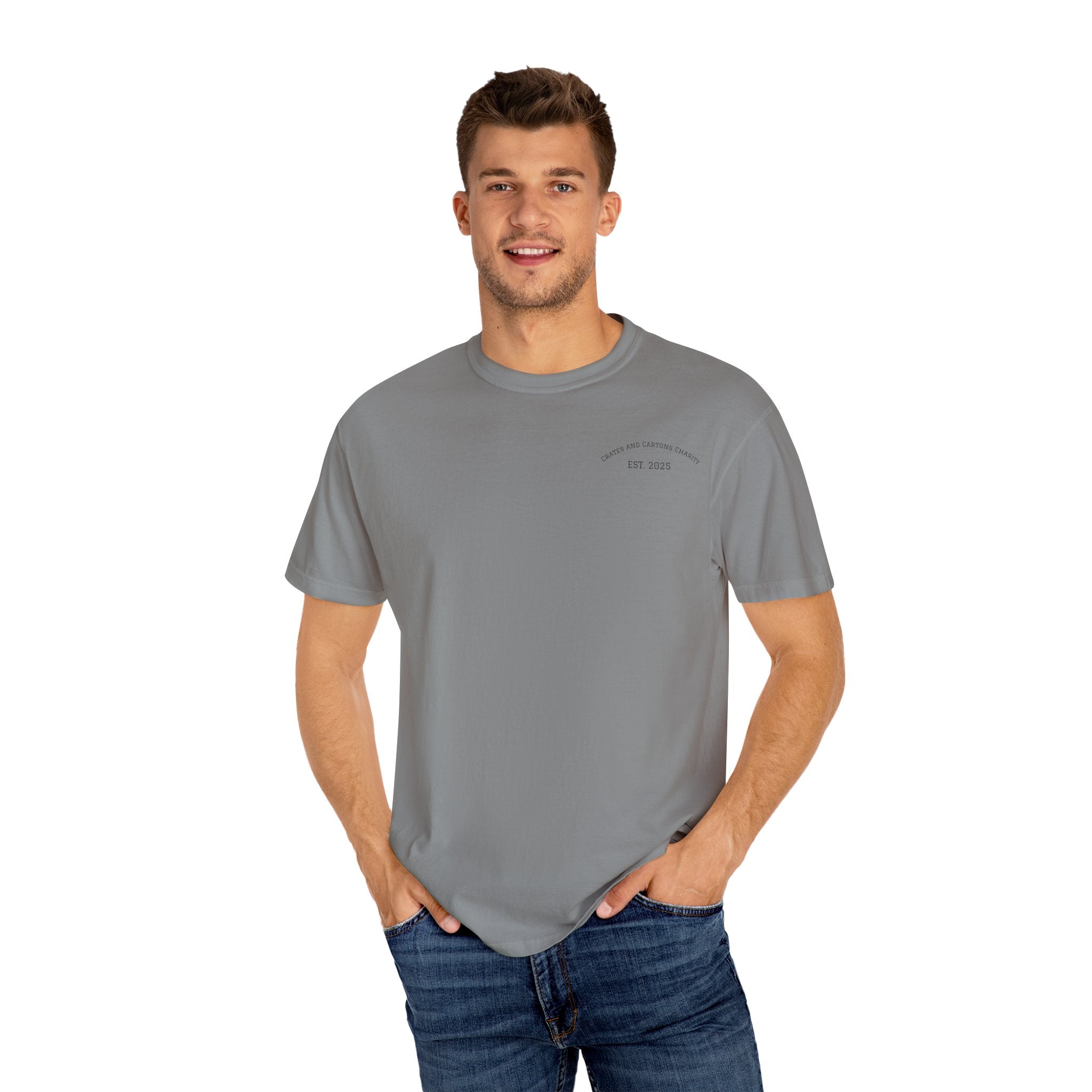 Crates and Cartons Support a Homeless Veteran T-shirt