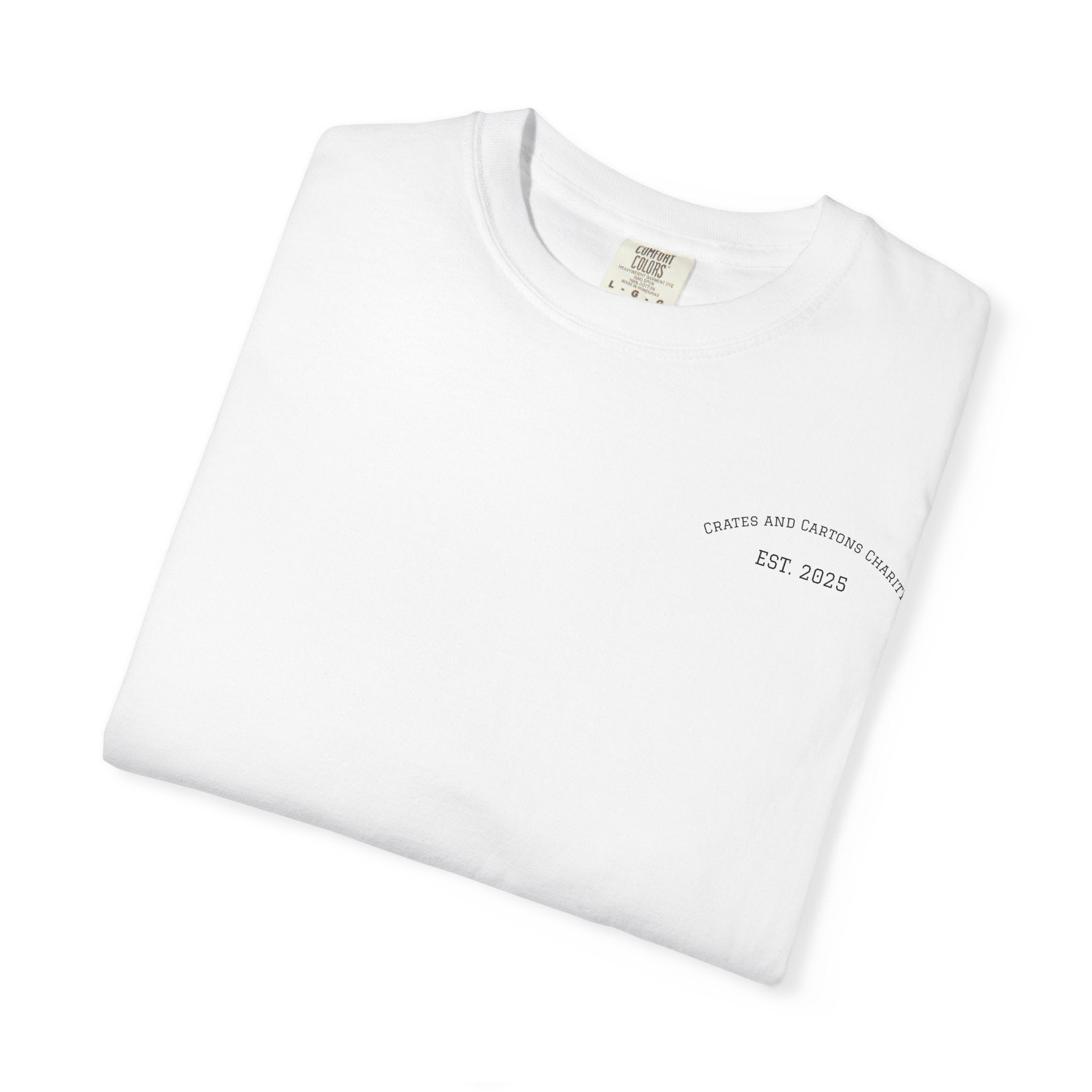 Crates and Cartons Support a Homeless Veteran T-shirt