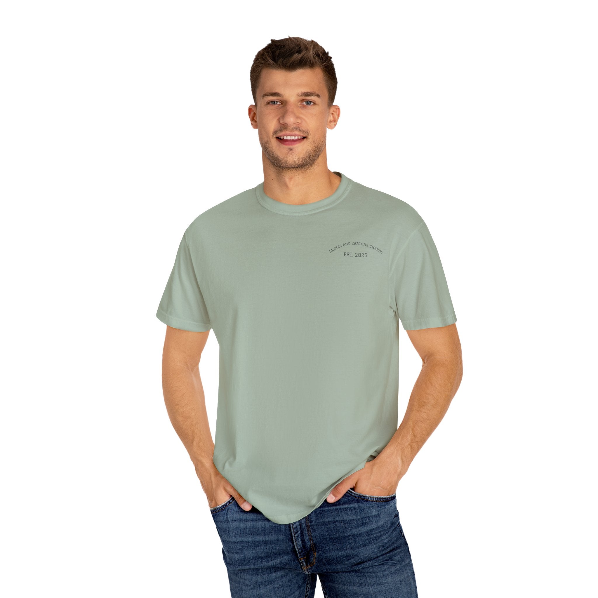 Crates and Cartons Support a Homeless Veteran T-shirt