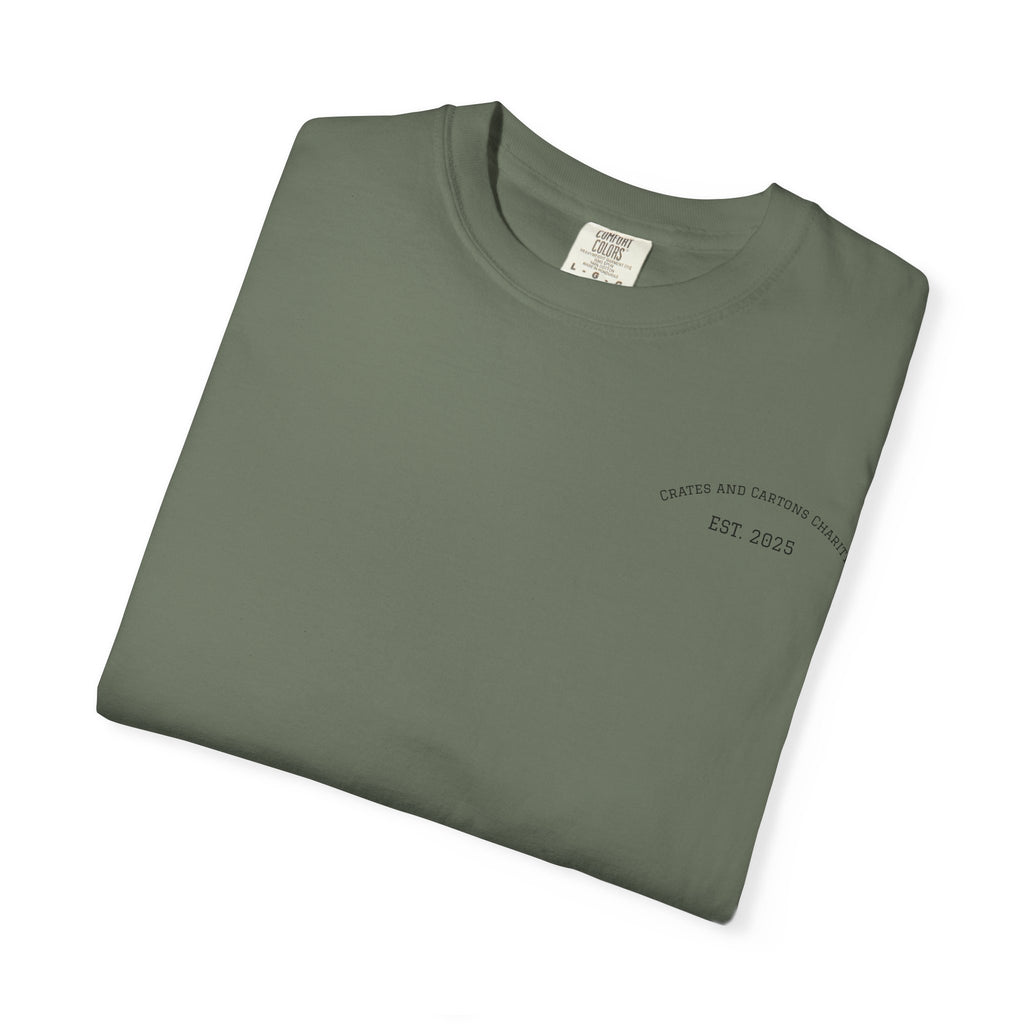 Crates and Cartons Support a Homeless Veteran T-shirt