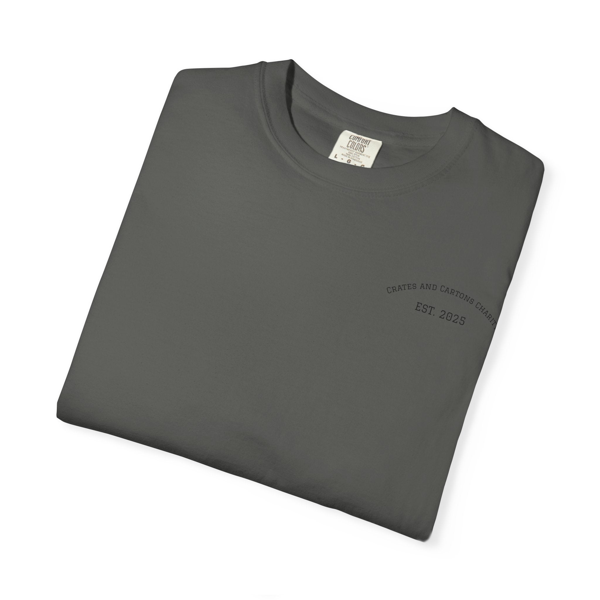 Crates and Cartons Support a Homeless Veteran T-shirt