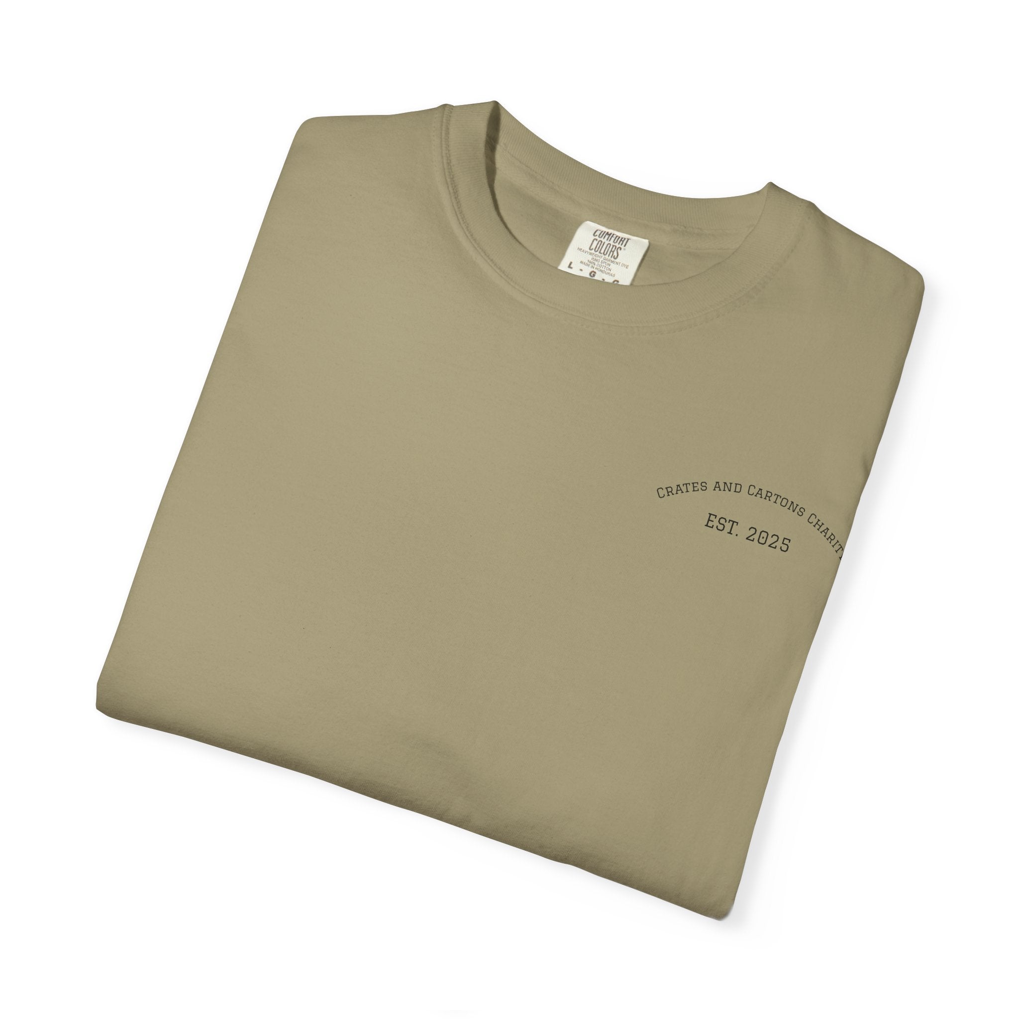 Crates and Cartons Support a Homeless Veteran T-shirt