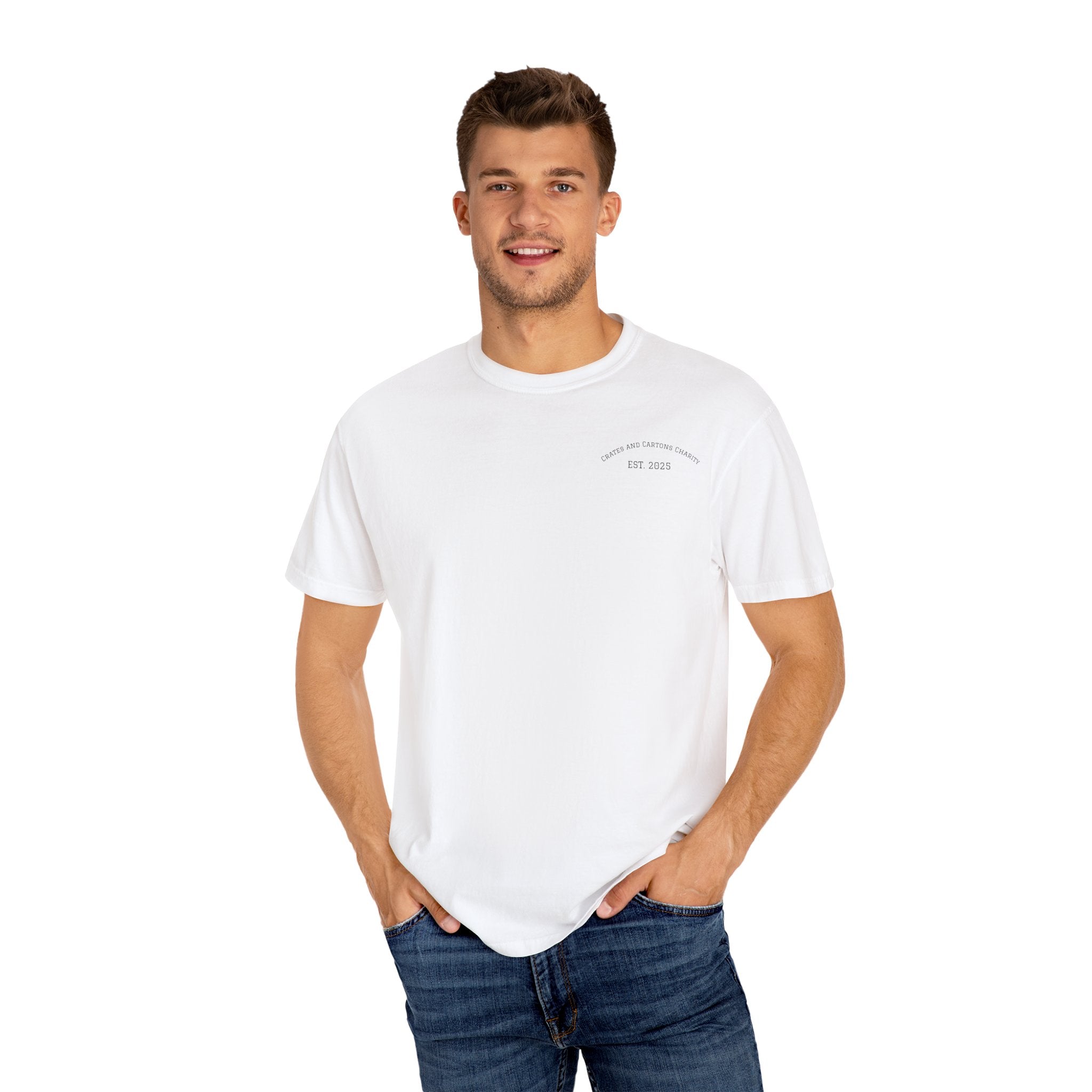 Crates and Cartons Support a Homeless Veteran T-shirt