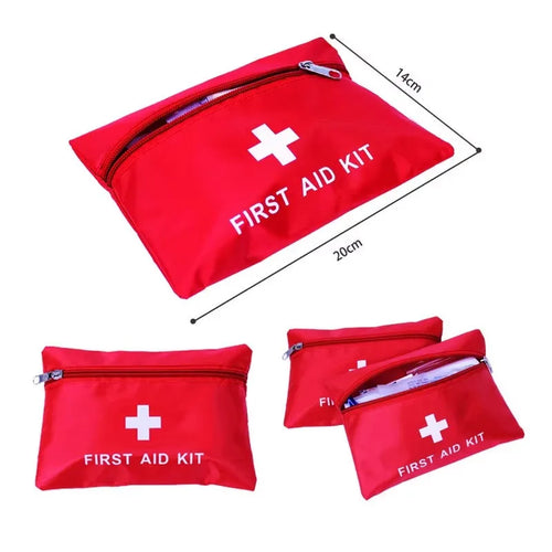1/2PCS Outdoor Camping Medical Supplies Storage Bag Hiking Survival Supplies Storage First Aid Kit Universal Homeschool Supplies