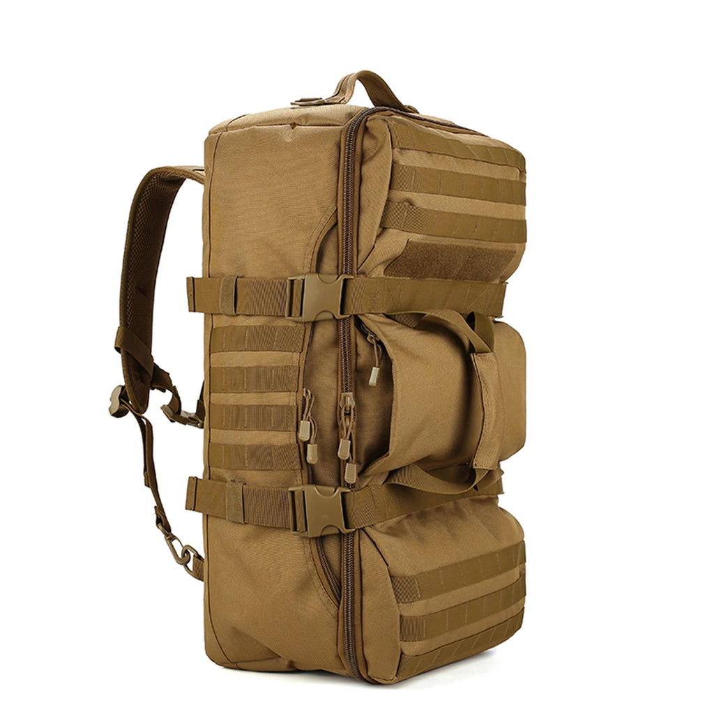Duffel Bag Outdoor Travel Bag Large Capacity Camping Backpack Waterproof Duffel Bag 56-75L for Outdoor Activities Sports Travel