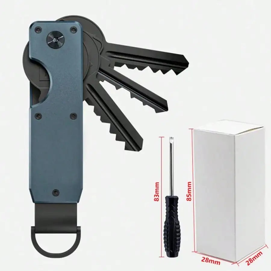 Metal Keychain, Aluminum Alloy Key Organizer, Best Gift For Men And Women