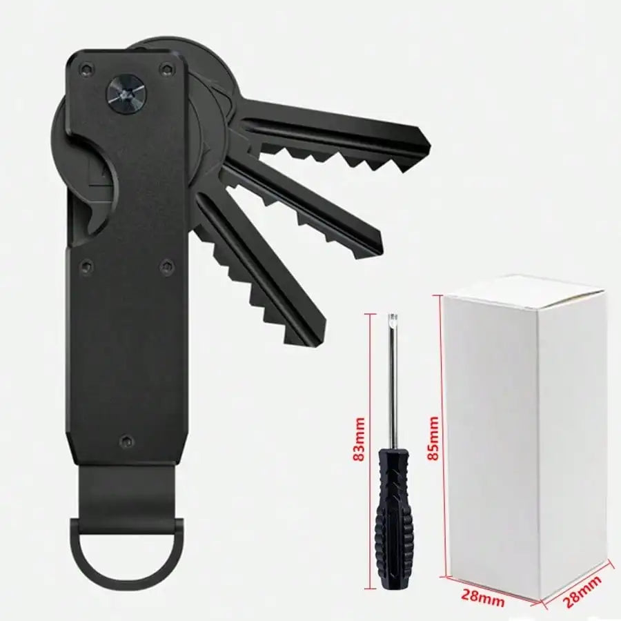 Metal Keychain, Aluminum Alloy Key Organizer, Best Gift For Men And Women
