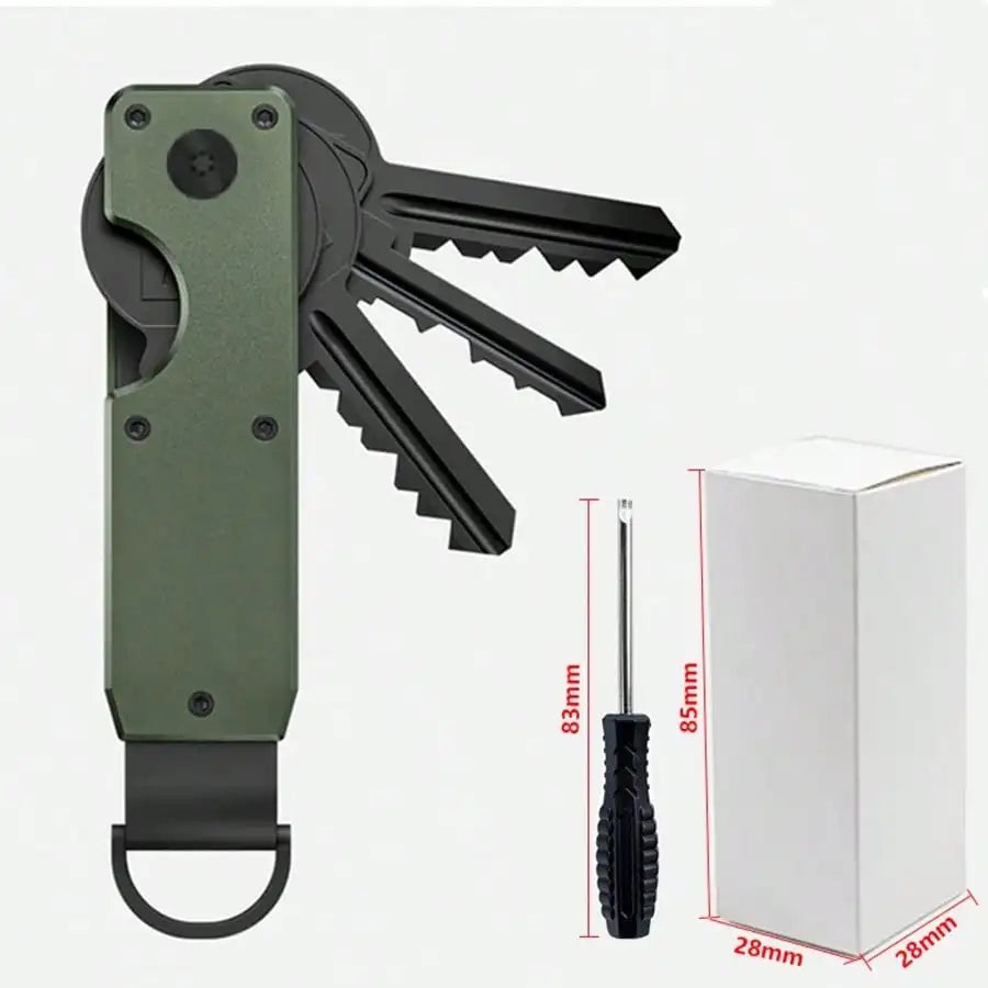 Metal Keychain, Aluminum Alloy Key Organizer, Best Gift For Men And Women
